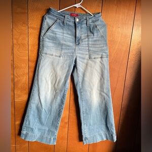 Guess Wide Leg High Waist Jeans Size US 27 EUC